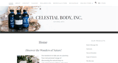 Desktop Screenshot of celestialbody.com