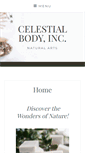 Mobile Screenshot of celestialbody.com